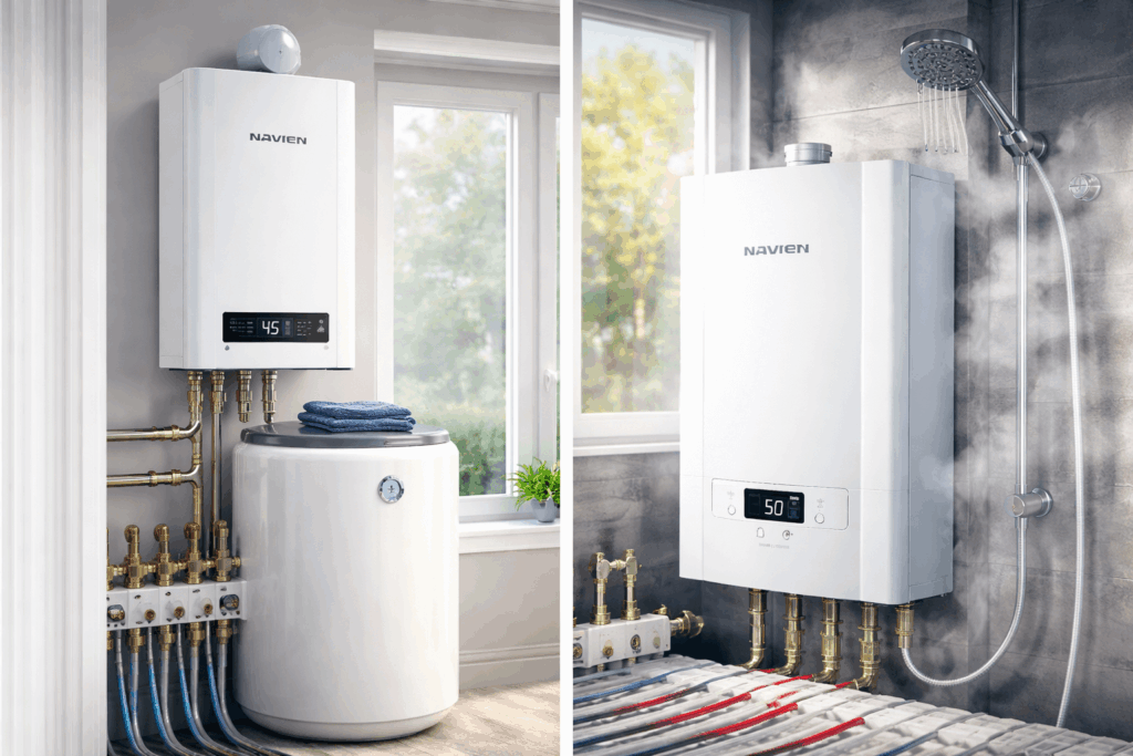 Одноконтурный или двухконтурный котёл Navien