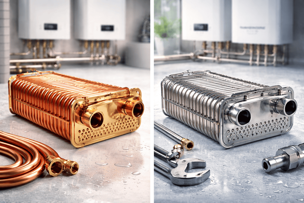 Какой теплообменник лучше в котлах Navien: медь или нержавейка?